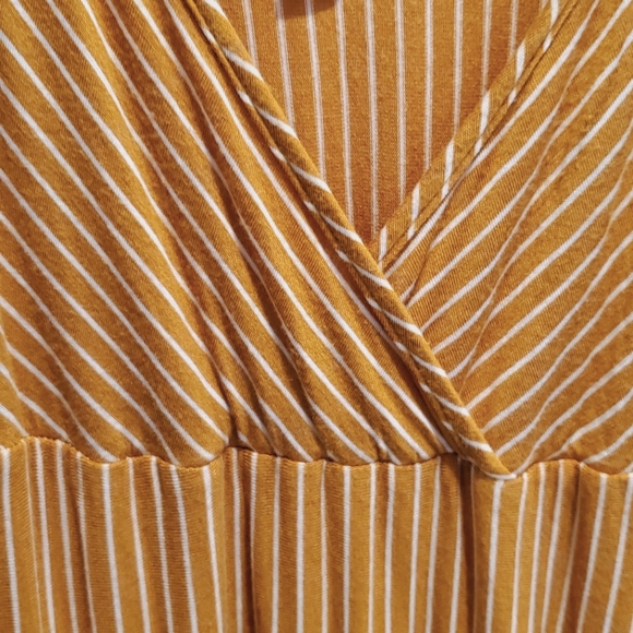 Long Mustard Maxi Dress - Picture 3 of 3